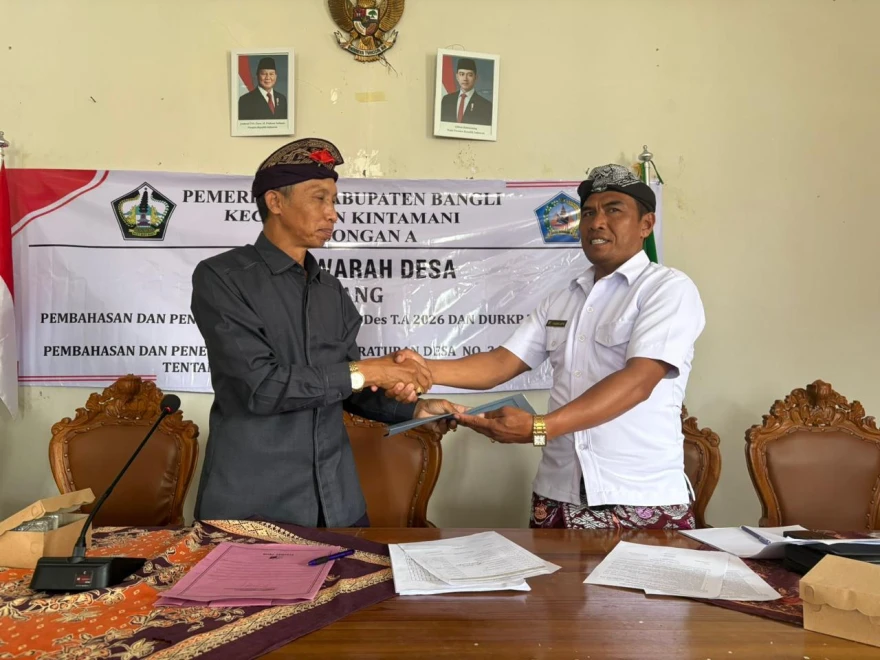 PENETAPAN RENCANA KERJA PEMERINTAH DESA SONGAN A